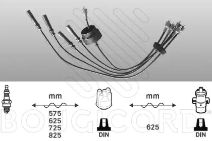 Комплект электропроводки BOUGICORD 4038