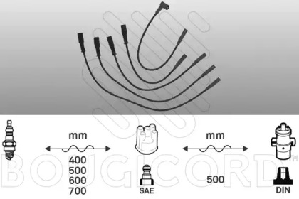 Комплект электропроводки BOUGICORD 4081
