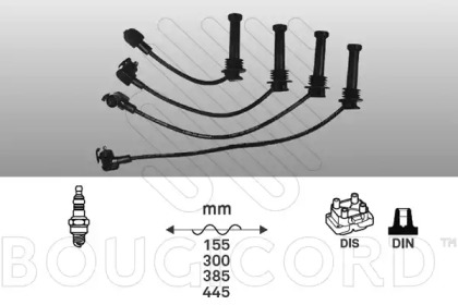 Комплект электропроводки BOUGICORD 4148