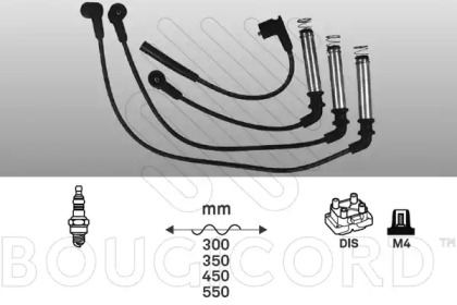 Комплект электропроводки BOUGICORD 4152