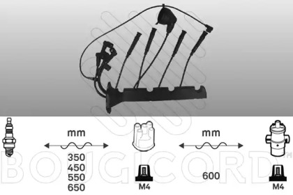 Комплект электропроводки BOUGICORD 4169