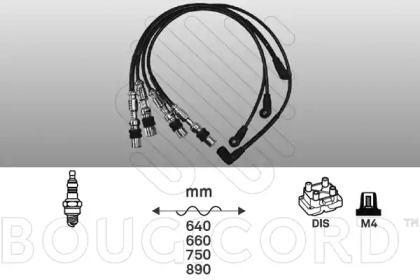 Комплект электропроводки BOUGICORD 4196