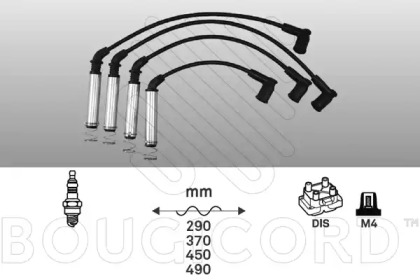 Комплект электропроводки BOUGICORD 4197