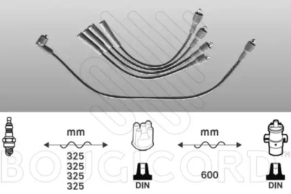 Комплект электропроводки BOUGICORD 4404