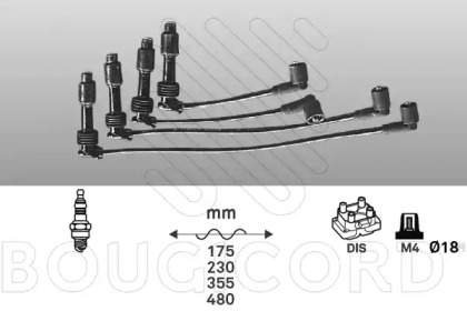 Комплект электропроводки BOUGICORD 5101