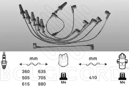 Комплект электропроводки BOUGICORD 6424