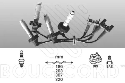 Комплект электропроводки BOUGICORD 6462