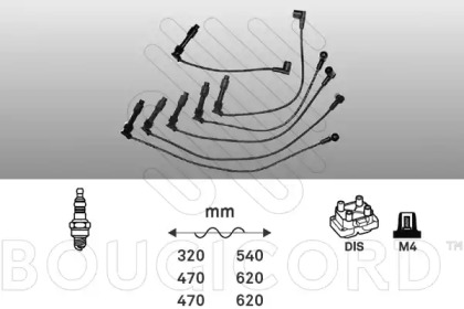 Комплект электропроводки BOUGICORD 6503