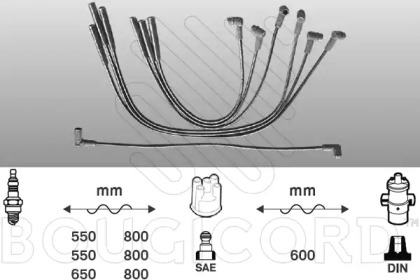 Комплект электропроводки BOUGICORD 7126