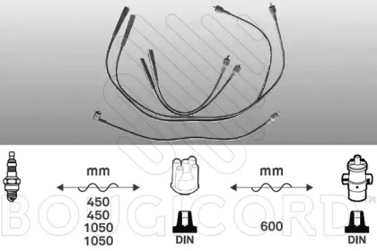 Комплект электропроводки BOUGICORD 7140