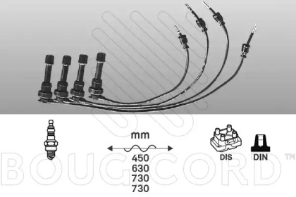 Комплект электропроводки BOUGICORD 7172