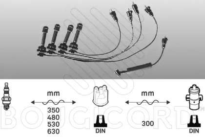 Комплект электропроводки BOUGICORD 7194