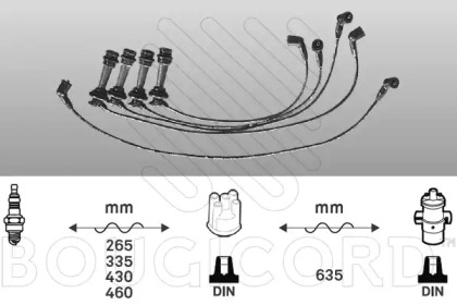 Комплект электропроводки BOUGICORD 7196