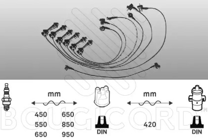 Комплект электропроводки BOUGICORD 7200
