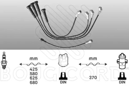 Комплект электропроводки BOUGICORD 7229
