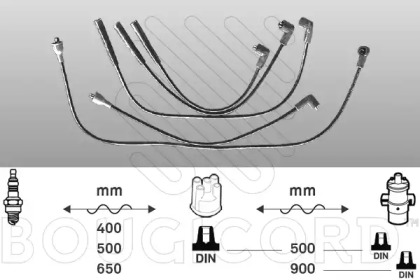 Комплект электропроводки BOUGICORD 7239