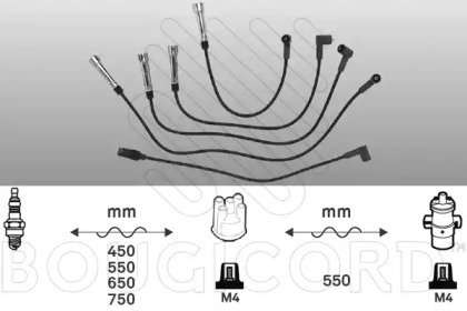 Комплект электропроводки BOUGICORD 7248