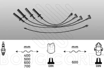 Комплект электропроводки BOUGICORD 7274