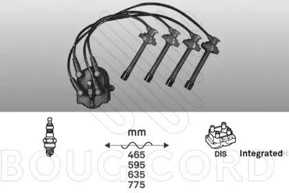 Комплект электропроводки BOUGICORD 7408