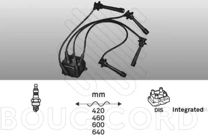 Комплект электропроводки BOUGICORD 7409