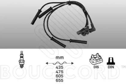 Комплект электропроводки BOUGICORD 8002