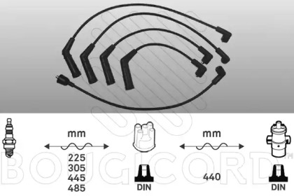 Комплект электропроводки BOUGICORD 8106