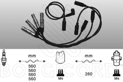 Комплект электропроводки BOUGICORD 9524
