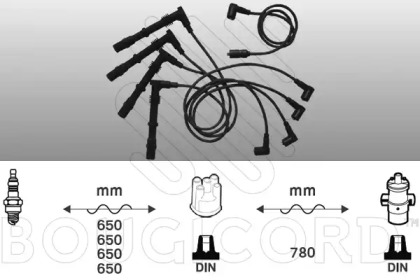 Комплект электропроводки BOUGICORD 9828