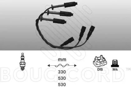 Комплект электропроводки BOUGICORD 9835