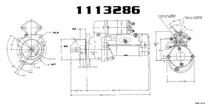 Стартер REMY 1113286