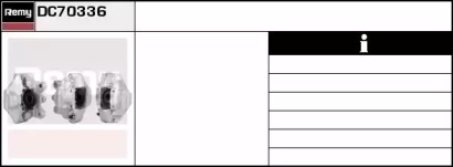 Тормозной суппорт REMY DC70336