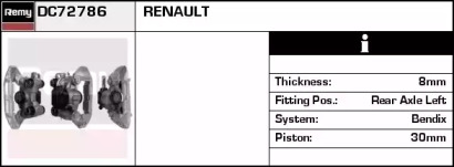 Тормозной суппорт REMY DC72786