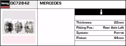 Тормозной суппорт REMY DC72842