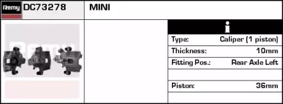 Тормозной суппорт REMY DC73278