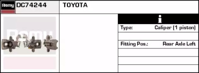 Тормозной суппорт REMY DC74244