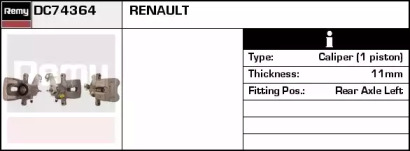 Тормозной суппорт REMY DC74364