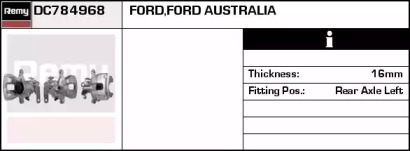 Тормозной суппорт REMY DC784968