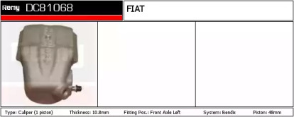 Тормозной суппорт REMY DC81068