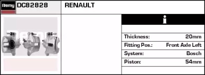 Тормозной суппорт REMY DC82828