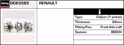 Тормозной суппорт REMY DC83582