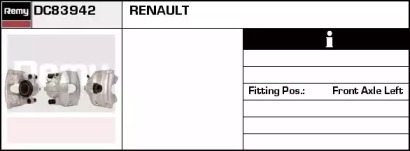 Тормозной суппорт REMY DC83942