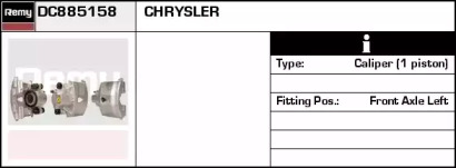 Тормозной суппорт REMY DC885158