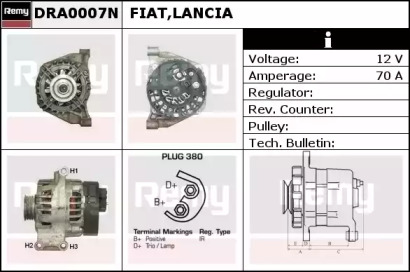 Генератор REMY DRA0007N