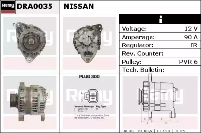 Генератор REMY DRA0035