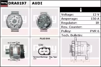 Генератор REMY DRA0197