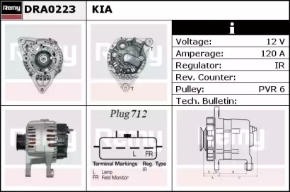 Генератор REMY DRA0223