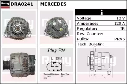 Генератор REMY DRA0241