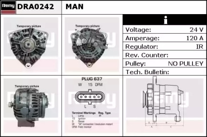 Генератор REMY DRA0242