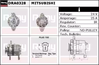 Генератор REMY DRA0328