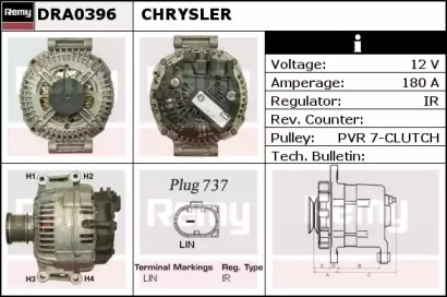 Генератор REMY DRA0396